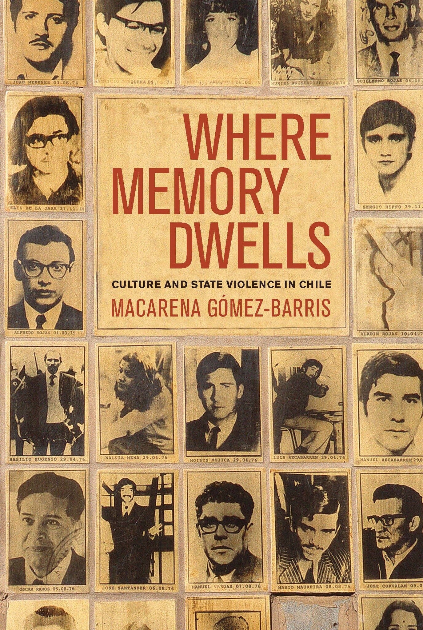 Cover image for Where Memory Dwells ISBN 9780520942493